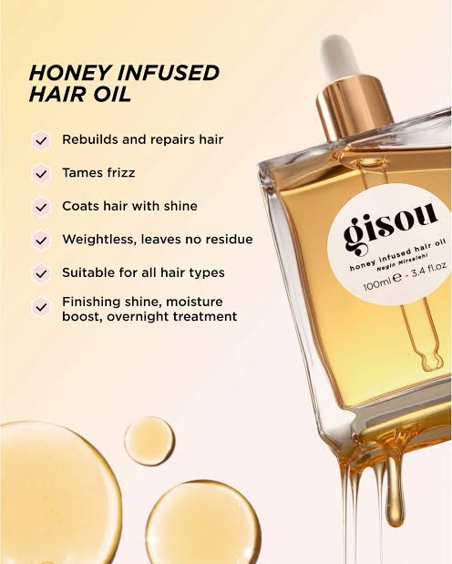 Gisou honey inflused hair oil 50 ml– Cosmovanitytheoriginals