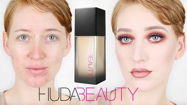 Huda beauty foundation vanila shade