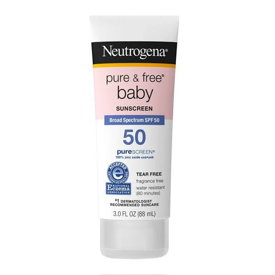 Neutragena baby sunblock spf 50