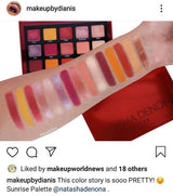 Natasha deona sunrise palette