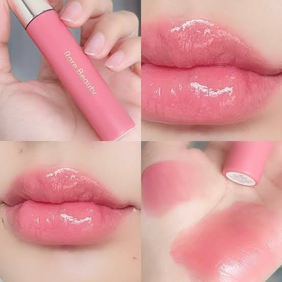 Rare beauty lip oil shade happy