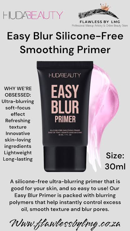Huda beauty Easy Blur Silicone-Free Smoothing Pore-Minimizing Primer