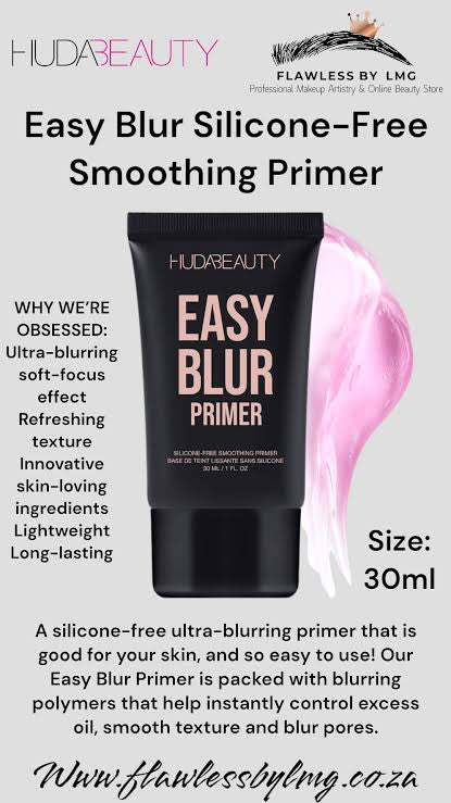 Huda beauty Easy Blur Silicone-Free Smoothing & Pore-Minimizing Primer