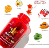 Hairtamin gummies star 30 gummies 15 days supply