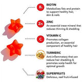 Hairtamin gummies star 30 gummies 15 days supply