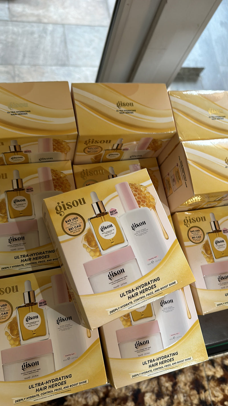 Gissou ultra hydrating hair heroes set