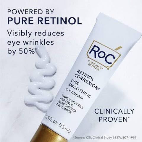 Roc retinol correxion line soothing eye cream