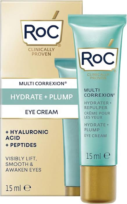 Roc multi correcion hydrate & plump eye cream