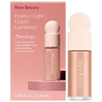 Rare beauty liquid highlighter mini shade mesmerige