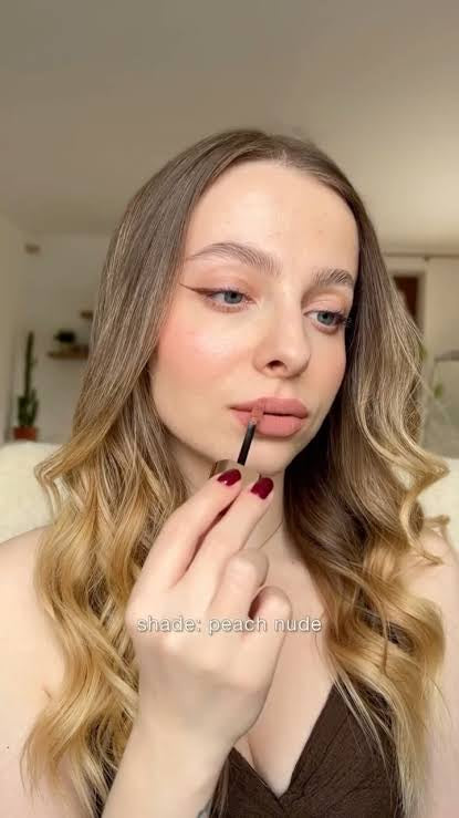 Anastasia beverly hills lip velvet shade peach nude