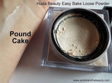 Huda beauty loose powder shade pound cake
