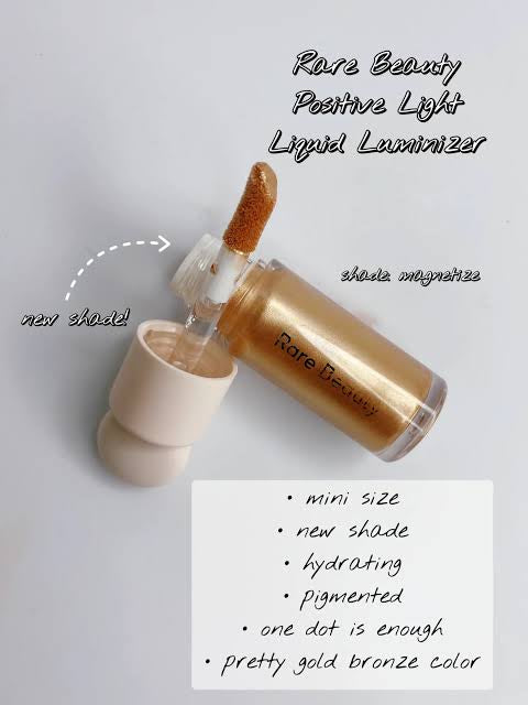 Rare beauty luminizer highlighter mini without box magnetize