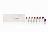 Mac lips by the dozen mini 12 powder lipsticks set