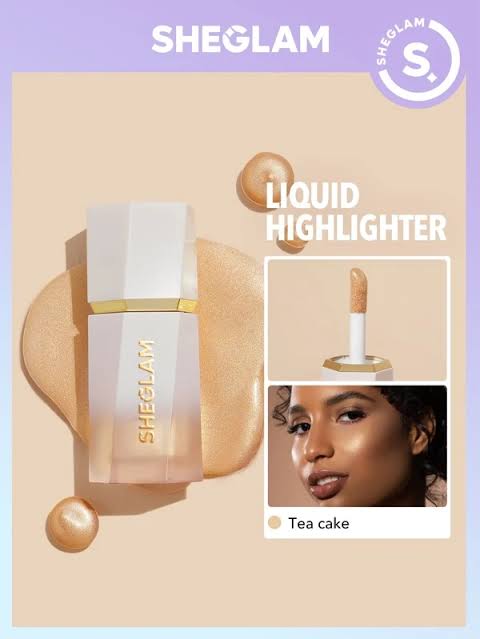 Sheglam liquid highliter shade tea cake