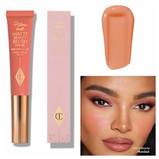 Pillow talk blush wand shade peach pop