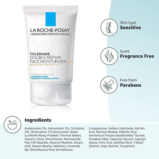 La roche posay double moisture uv spf 30