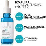 LA ROCHY POSY HYALU B5 ANTI WRINKLE CONCENTRATE PURE HYLAURONIC SERUM