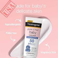 NEUTRGENA PURE &FREE BABYSUNSCREEN SPF 50