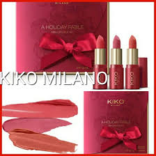 KIKO MILANO A HOLIDAY FABLE MINI POWDER POWER LIPKIT